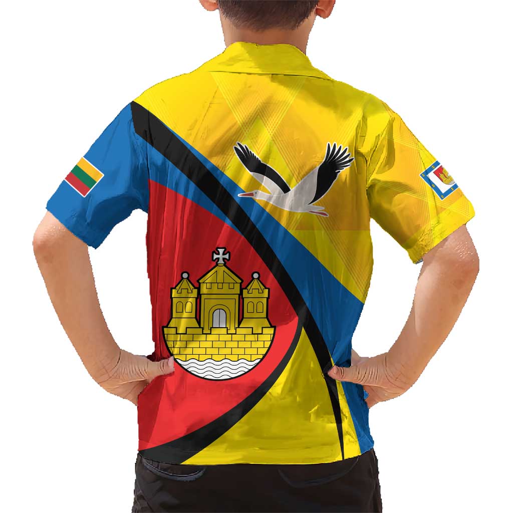 Lithuania Klaipeda Country Kid Hawaiian Shirt Klaipedos Apskritis Coat of Arms - Wonder Print Shop