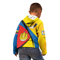 Lithuania Klaipeda Country Kid Hoodie Klaipedos Apskritis Coat of Arms - Wonder Print Shop