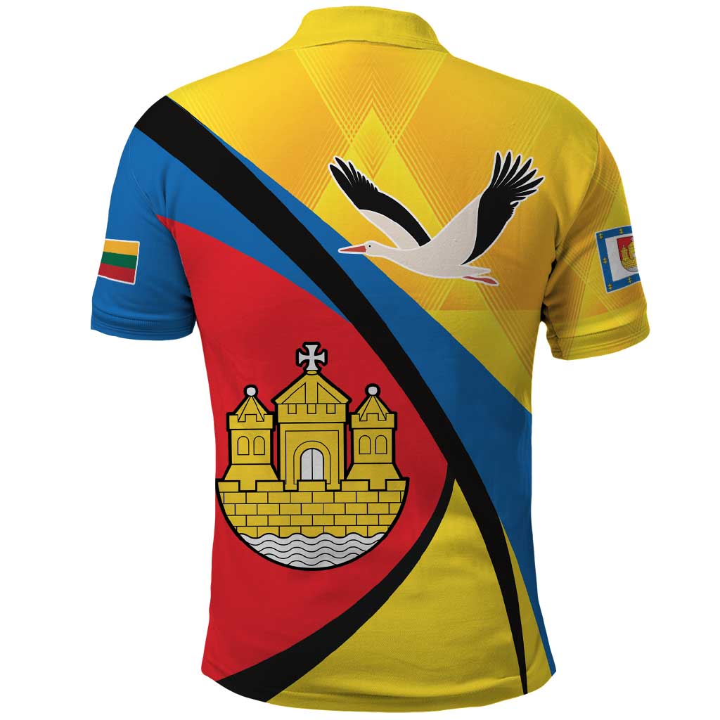 Lithuania Klaipeda Country Polo Shirt Klaipedos Apskritis Coat of Arms - Wonder Print Shop