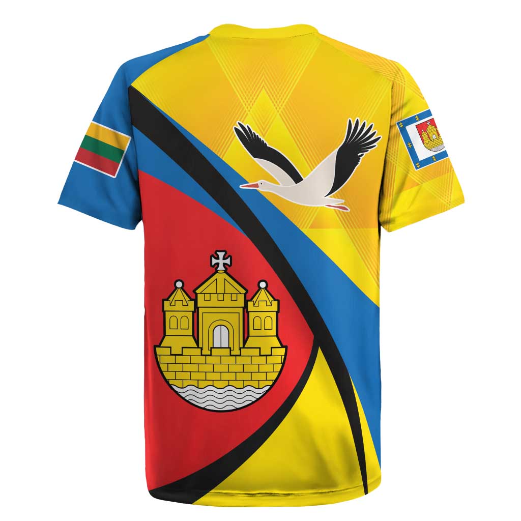 Lithuania Klaipeda Country Rugby Jersey Klaipedos Apskritis Coat of Arms - Wonder Print Shop