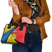 Lithuania Klaipeda Country Shoulder Handbag Klaipedos Apskritis Coat of Arms LT17 - Wonder Print Shop