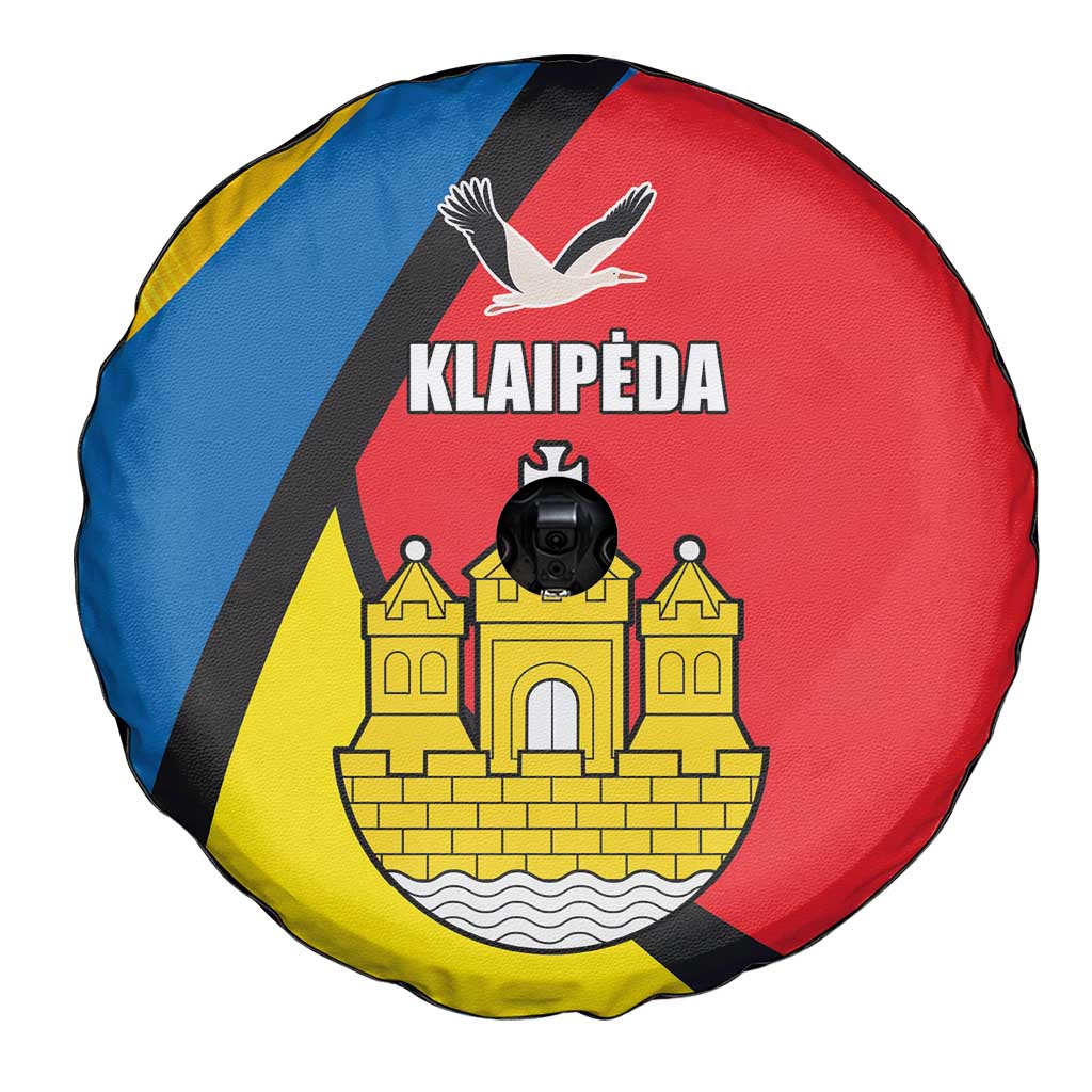Lithuania Klaipeda Country Spare Tire Cover Klaipedos Apskritis Coat of Arms LT17 - Wonder Print Shop