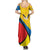 Lithuania Klaipeda Country Summer Maxi Dress Klaipedos Apskritis Coat of Arms - Wonder Print Shop