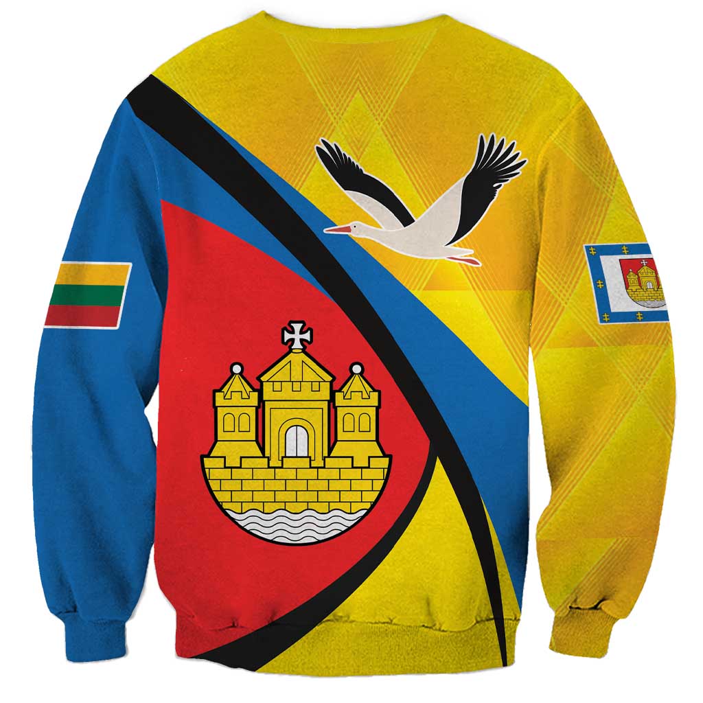 Lithuania Klaipeda Country Sweatshirt Klaipedos Apskritis Coat of Arms - Wonder Print Shop