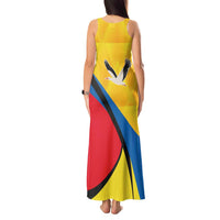 Lithuania Klaipeda Country Tank Maxi Dress Klaipedos Apskritis Coat of Arms - Wonder Print Shop