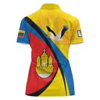 Lithuania Klaipeda Country Women Polo Shirt Klaipedos Apskritis Coat of Arms - Wonder Print Shop