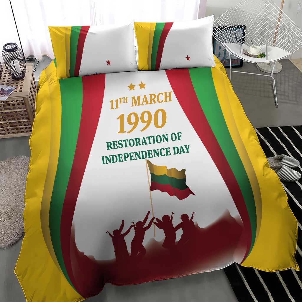 Lithuania Restoration of Independence Day Bedding Set 11th March 1990