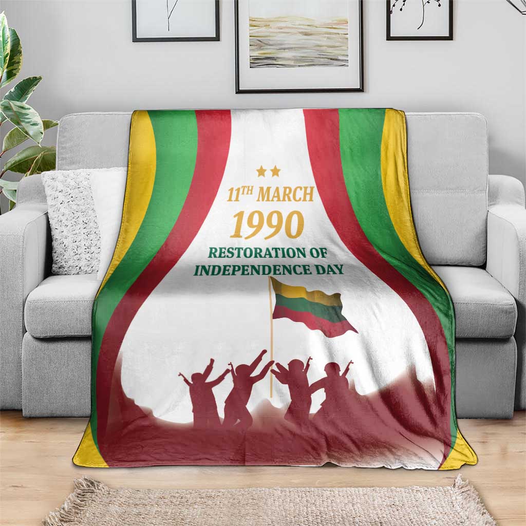 Lithuania Restoration of Independence Day Blanket 11th March 1990