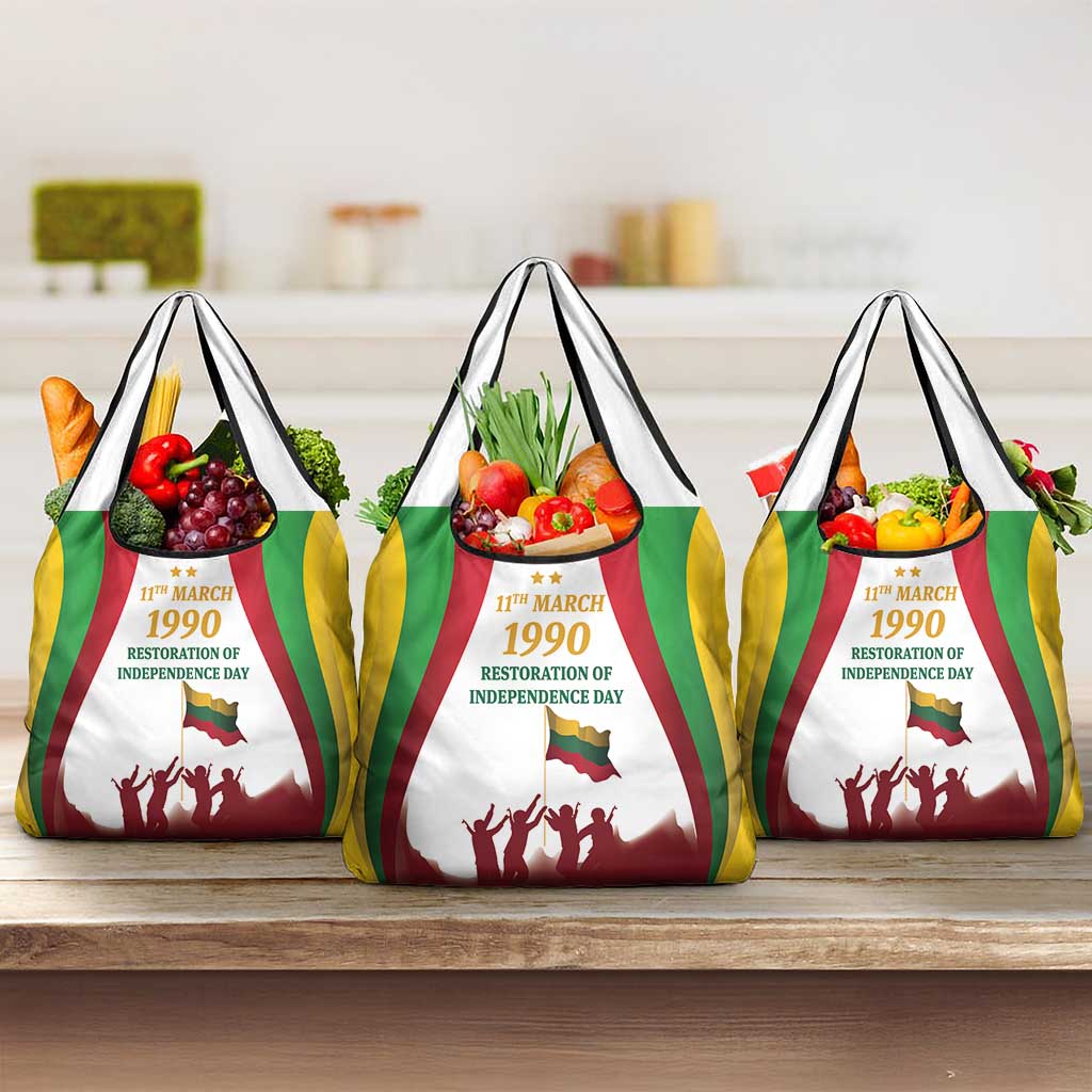 Lithuania Restoration of Independence Day Grocery Bag 11th March 1990