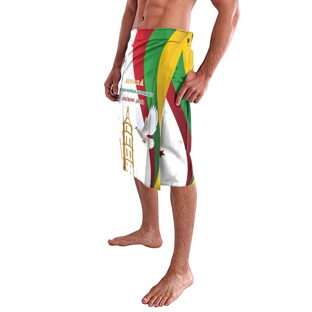 Lithuania Restoration of Independence Day Lavalava 11th March 1990