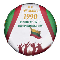 Lithuania Restoration of Independence Day Spare Tire Cover 11th March 1990 LT17 - Wonder Print Shop