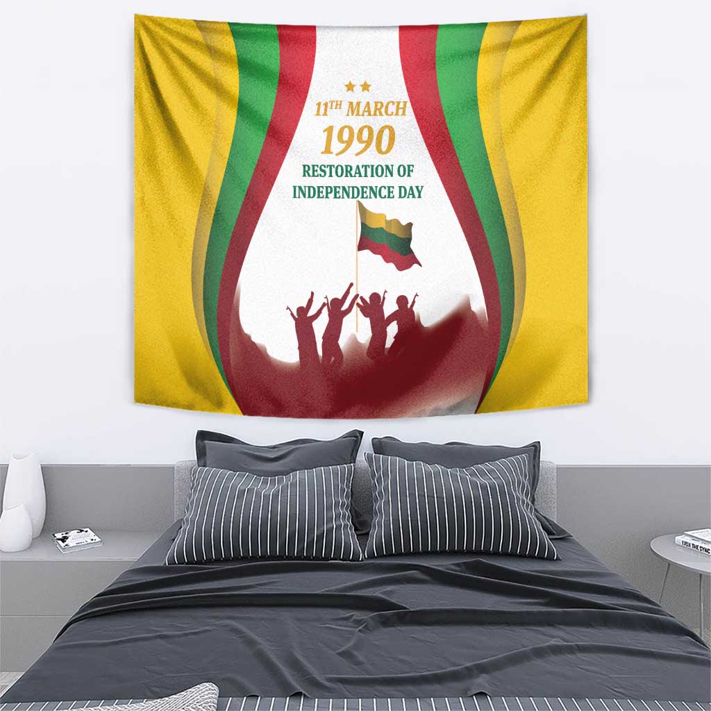 Lithuania Restoration of Independence Day Tapestry 11th March 1990 LT17 - Wonder Print Shop