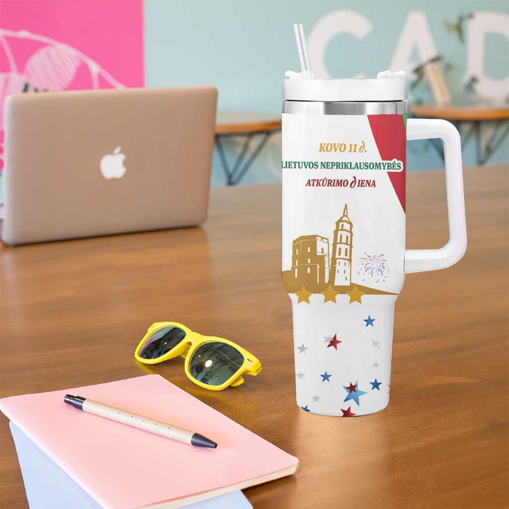 Lithuania Restoration of Independence Day Tumbler With Handle 11th March 1990 LT17 - Wonder Print Shop