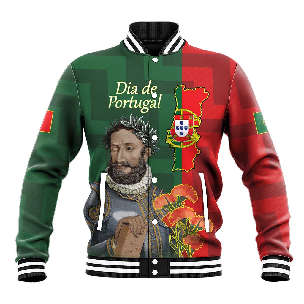 Portugal Day 10th June Baseball Jacket Luis de Camoes Dia da Portugal