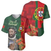 Portugal Day 10th June Baseball Jersey Luis de Camoes Dia da Portugal