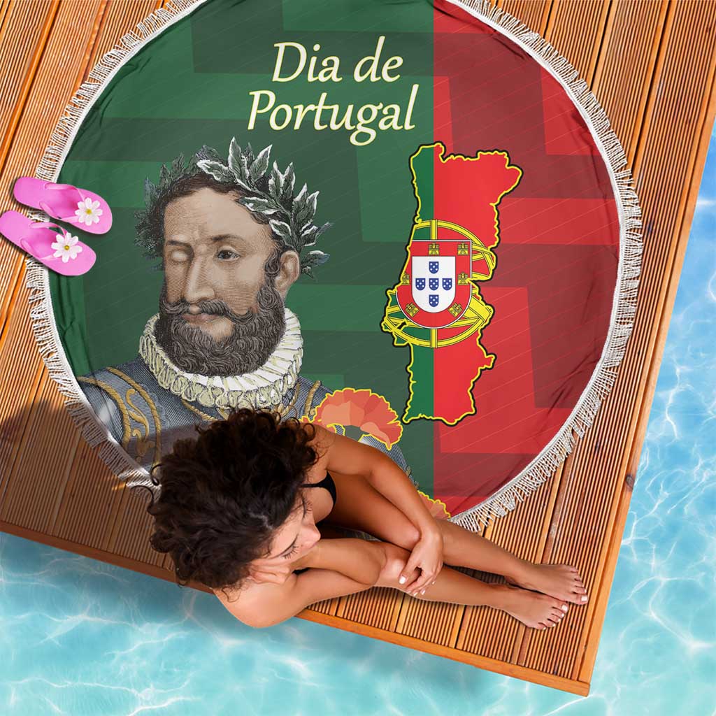 Portugal Day 10th June Beach Blanket Luis de Camoes Dia da Portugal
