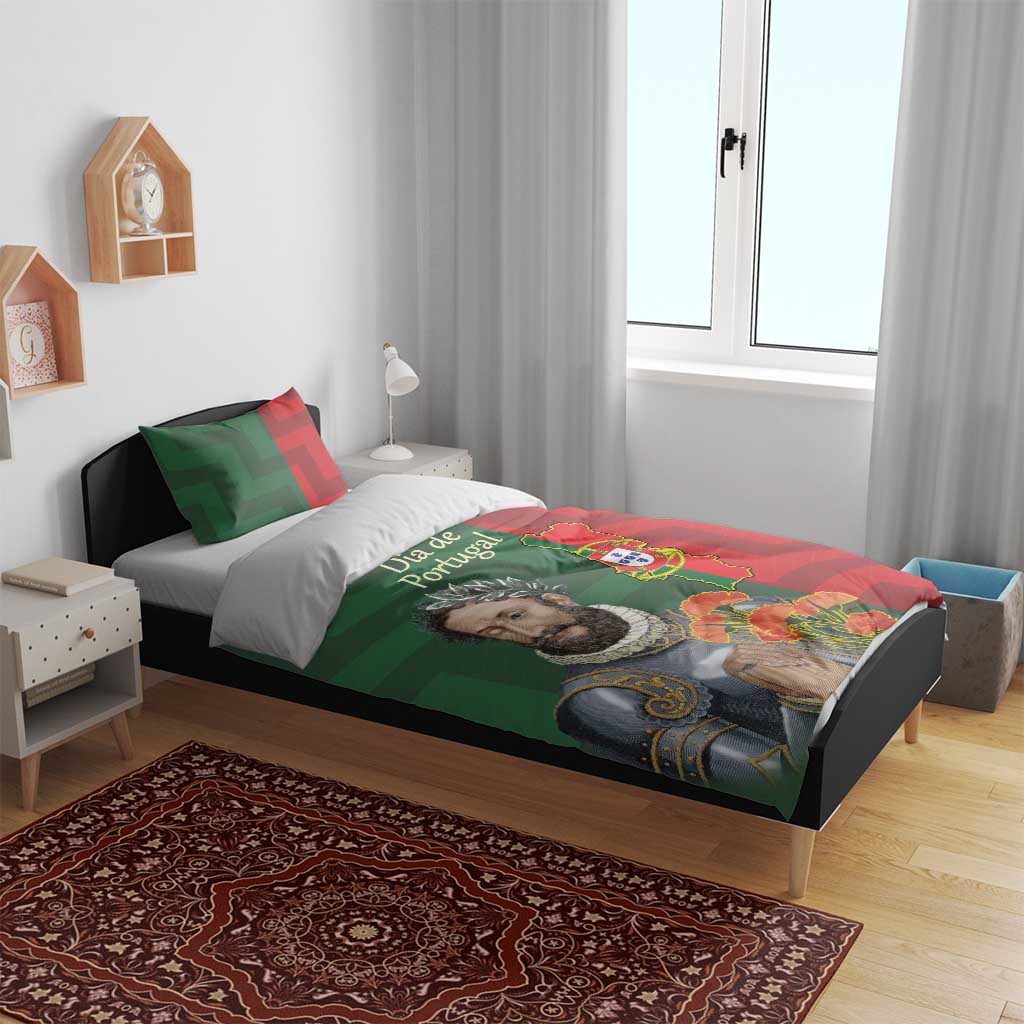 Portugal Day 10th June Bedding Set Luis de Camoes Dia da Portugal