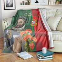 Portugal Day 10th June Blanket Luis de Camoes Dia da Portugal