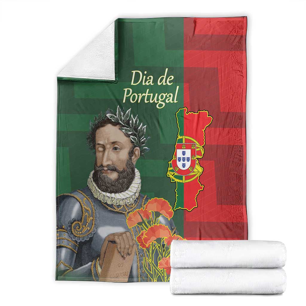 Portugal Day 10th June Blanket Luis de Camoes Dia da Portugal