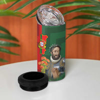 Portugal Day 10th June 4 in 1 Can Cooler Tumbler Luis de Camoes Dia da Portugal