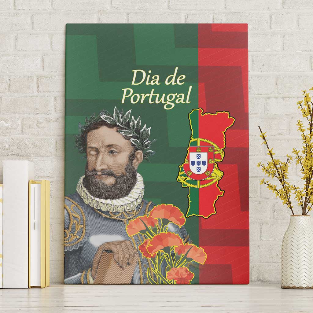 Portugal Day 10th June Canvas Wall Art Luis de Camoes Dia da Portugal
