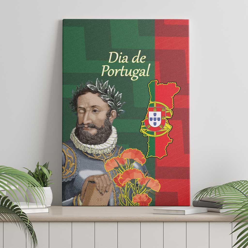 Portugal Day 10th June Canvas Wall Art Luis de Camoes Dia da Portugal