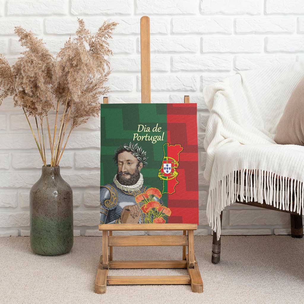 Portugal Day 10th June Canvas Wall Art Luis de Camoes Dia da Portugal