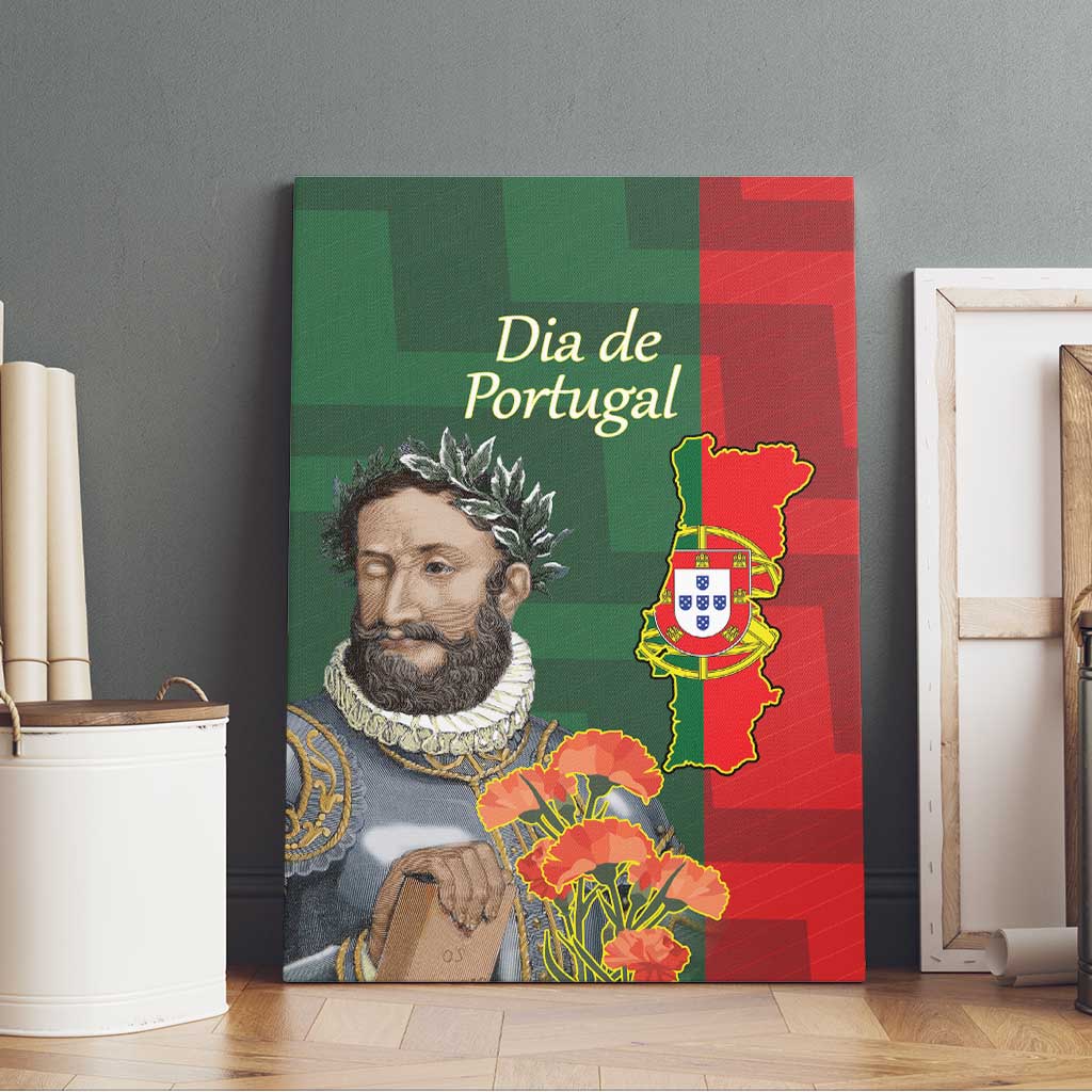 Portugal Day 10th June Canvas Wall Art Luis de Camoes Dia da Portugal