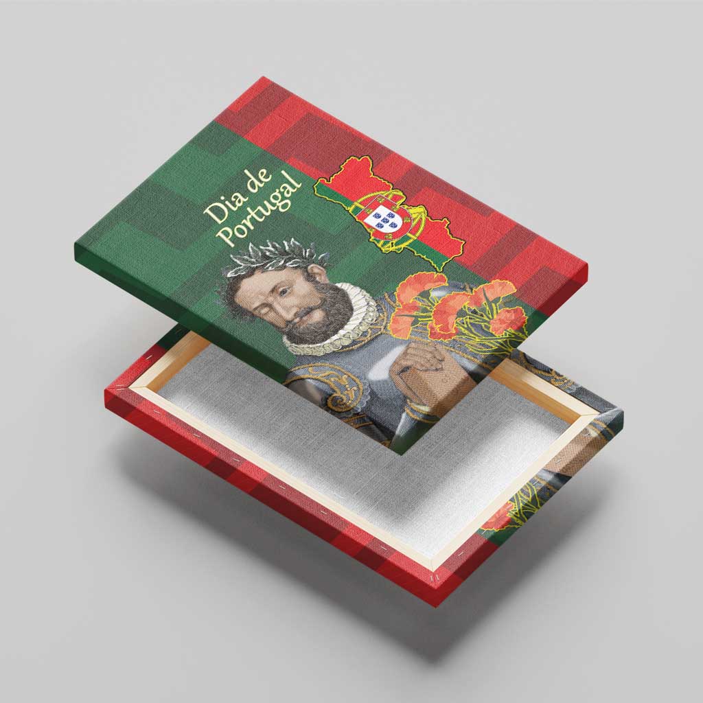 Portugal Day 10th June Canvas Wall Art Luis de Camoes Dia da Portugal