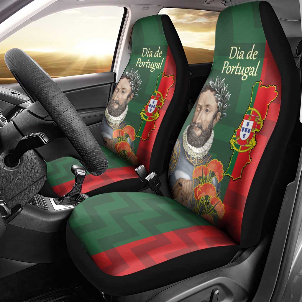 Portugal Day 10th June Car Seat Cover Luis de Camoes Dia da Portugal