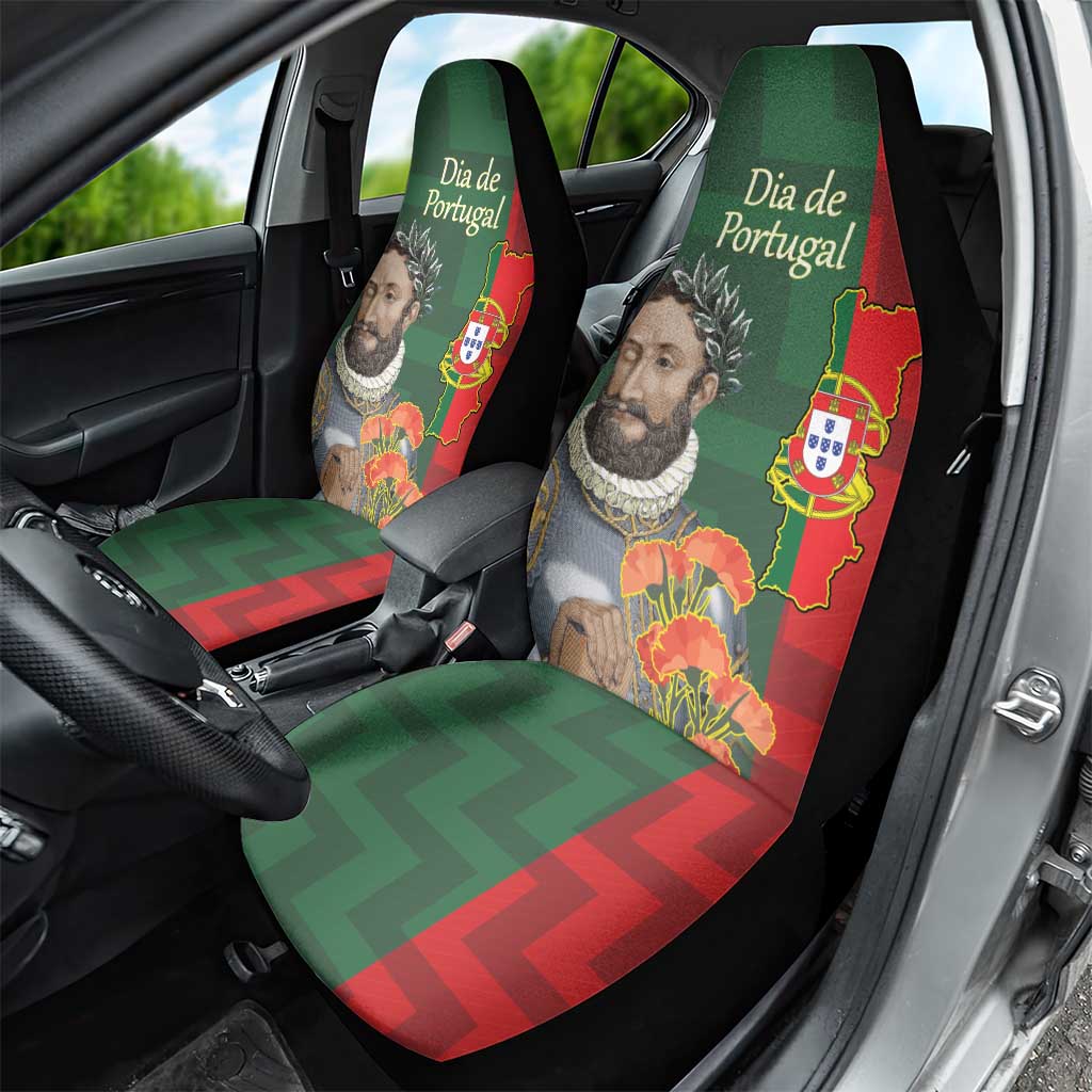 Portugal Day 10th June Car Seat Cover Luis de Camoes Dia da Portugal