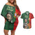 Portugal Day 10th June Couples Matching Off Shoulder Short Dress and Hawaiian Shirt Luis de Camoes Dia da Portugal