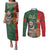 Portugal Day 10th June Couples Matching Puletasi and Long Sleeve Button Shirt Luis de Camoes Dia da Portugal