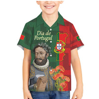 Portugal Day 10th June Family Matching Mermaid Dress and Hawaiian Shirt Luis de Camoes Dia da Portugal