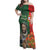 Portugal Day 10th June Family Matching Off Shoulder Maxi Dress and Hawaiian Shirt Luis de Camoes Dia da Portugal