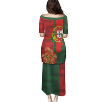 Portugal Day 10th June Family Matching Puletasi and Hawaiian Shirt Luis de Camoes Dia da Portugal