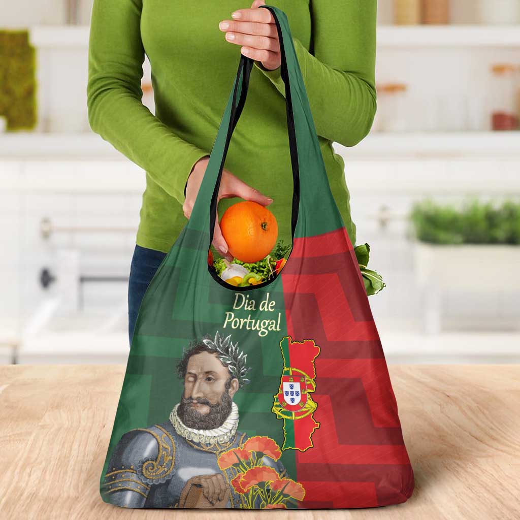 Portugal Day 10th June Grocery Bag Luis de Camoes Dia da Portugal