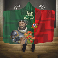 Portugal Day 10th June Hooded Blanket Luis de Camoes Dia da Portugal