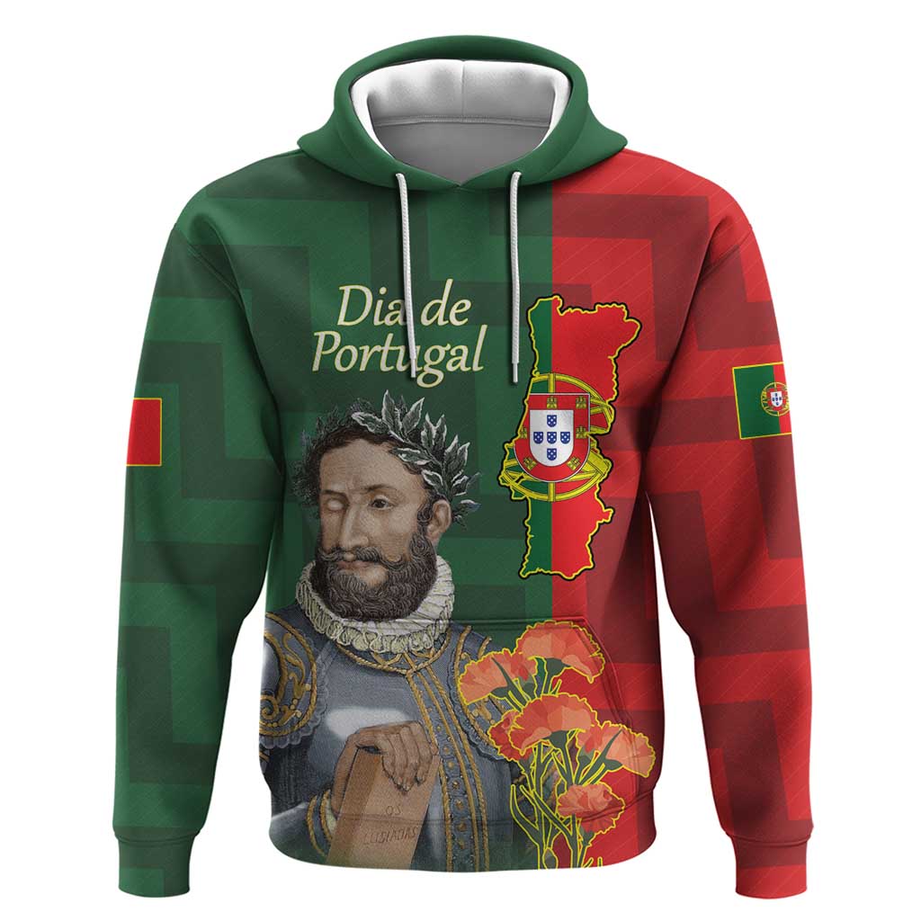 Portugal Day 10th June Hoodie Luis de Camoes Dia da Portugal