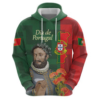 Portugal Day 10th June Hoodie Luis de Camoes Dia da Portugal