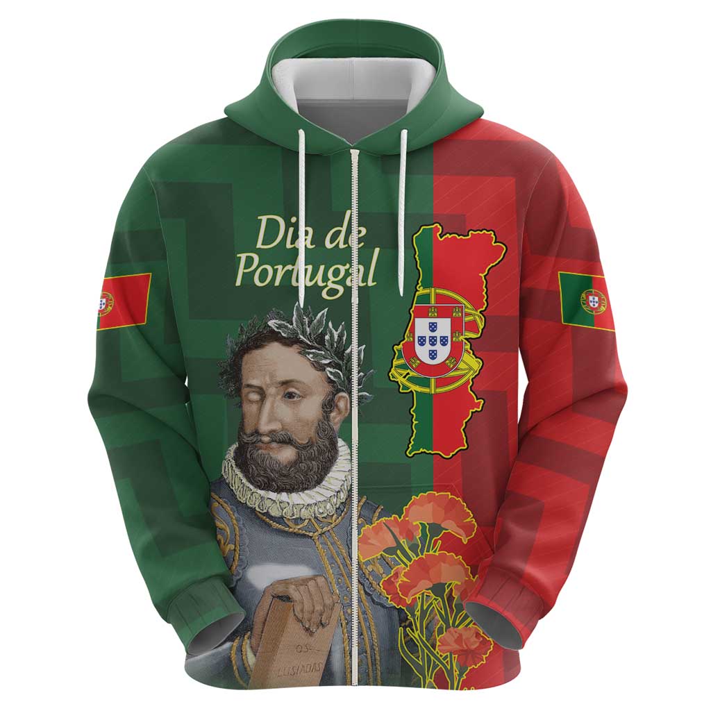 Portugal Day 10th June Hoodie Luis de Camoes Dia da Portugal