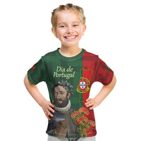 Portugal Day 10th June Kid T Shirt Luis de Camoes Dia da Portugal