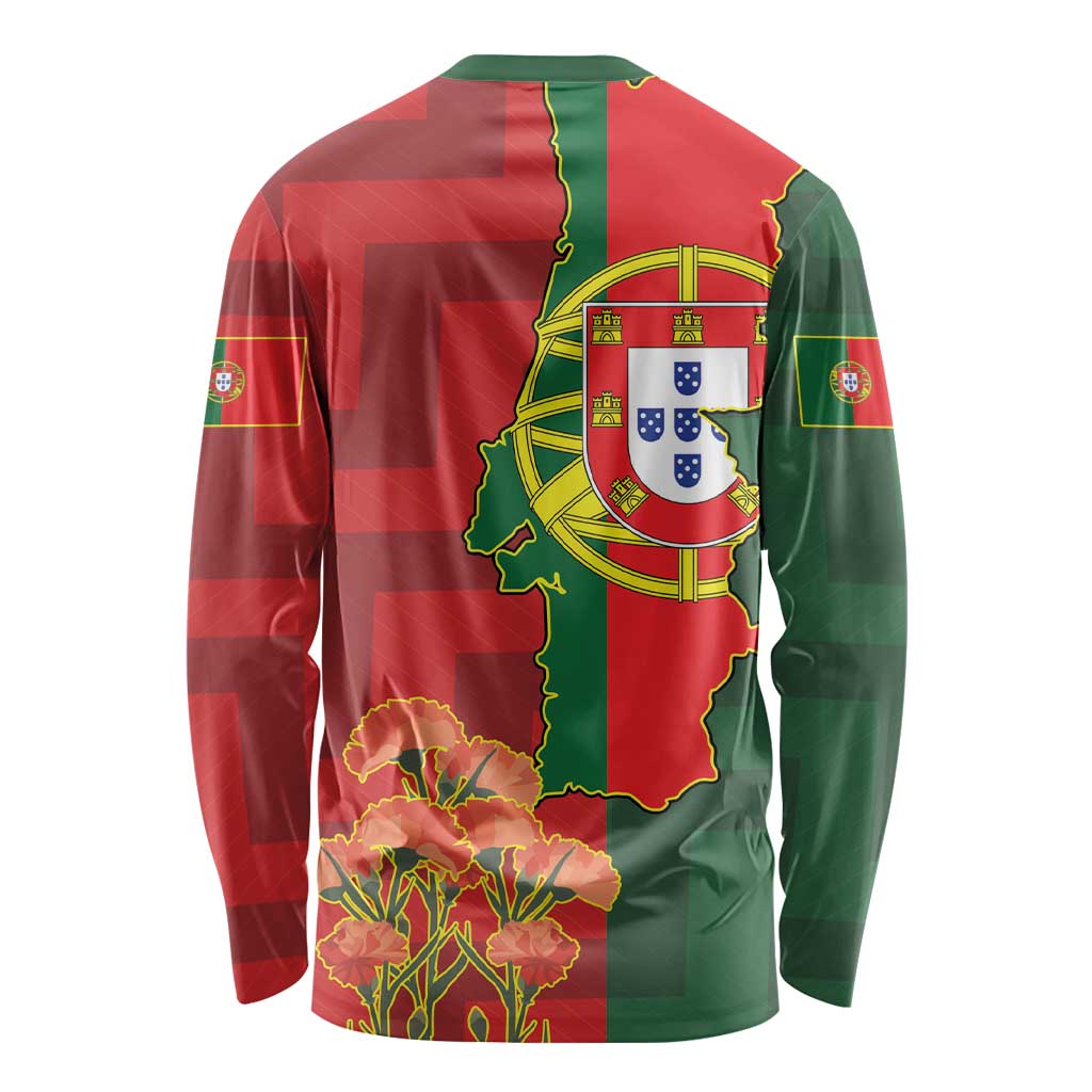 Portugal Day 10th June Long Sleeve Shirt Luis de Camoes Dia da Portugal