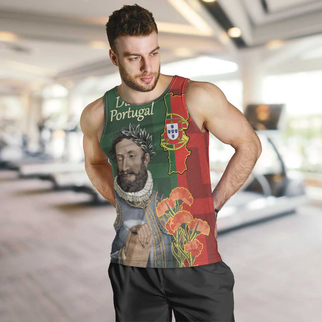 Portugal Day 10th June Men Tank Top Luis de Camoes Dia da Portugal
