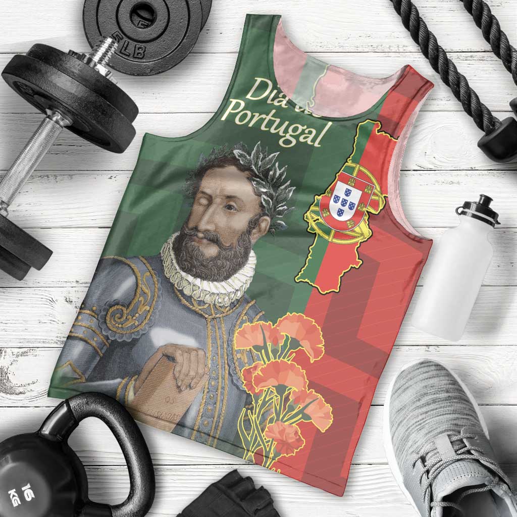 Portugal Day 10th June Men Tank Top Luis de Camoes Dia da Portugal