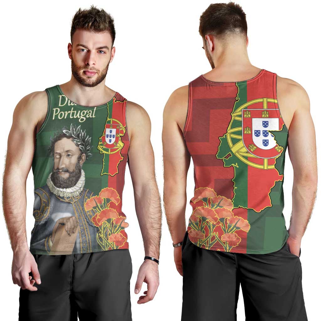 Portugal Day 10th June Men Tank Top Luis de Camoes Dia da Portugal