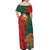Portugal Day 10th June Off Shoulder Maxi Dress Luis de Camoes Dia da Portugal