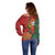 Portugal Day 10th June Off Shoulder Sweater Luis de Camoes Dia da Portugal