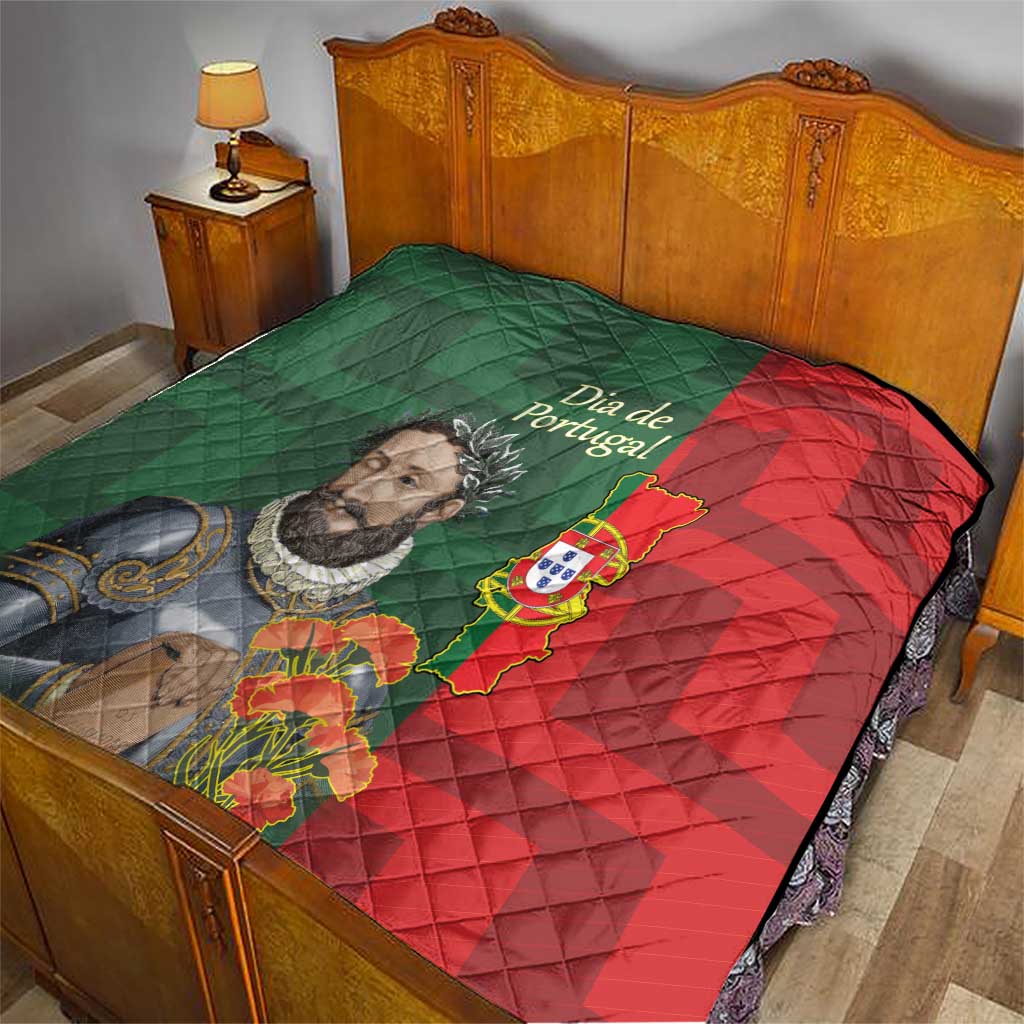 Portugal Day 10th June Quilt Luis de Camoes Dia da Portugal