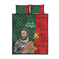 Portugal Day 10th June Quilt Bed Set Luis de Camoes Dia da Portugal